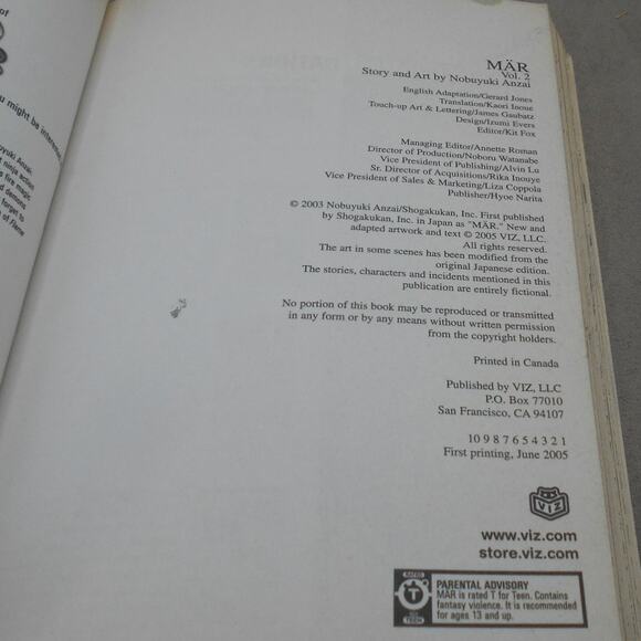 Mär Marchen Awakens Romance Vol 2 English Manga by Nobuyuki Anzai 2005 VIZ - Picture 5 of 8